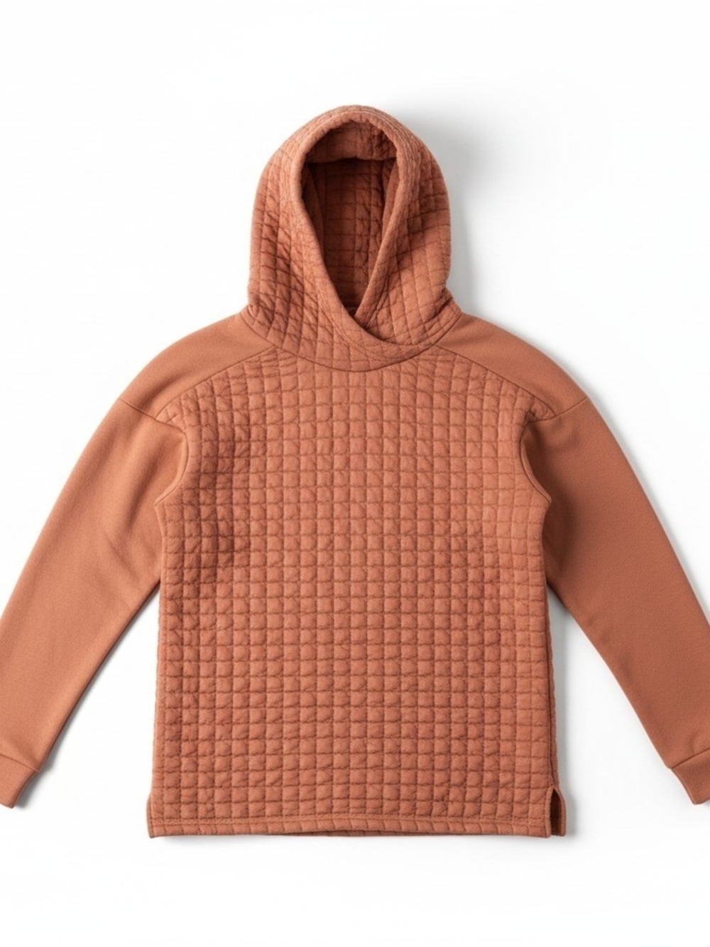 Columbia Women's Medium Quilted Hoodie in Rust Brown